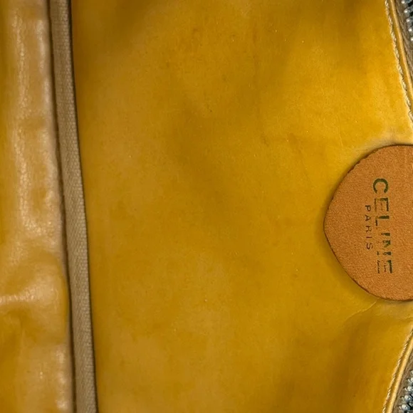 Celine Toiletry Cosmetic Bag Authentic GUC VINTAGE - Picture 10 of 14